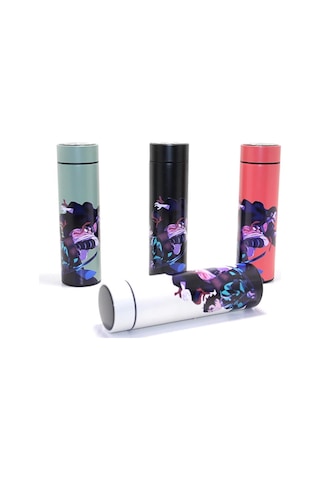 Anime Baskılı Digital Göstergeli Termos 500 Ml Alk381 Tdrtr Çok Renkli