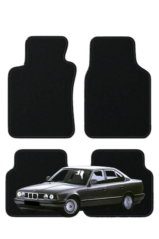 Bmw 5 Serisi E34 Kasa 1988-1995 Özel Kesim Tam Uyumlu Lüx Oto Halı Paspas , Bmw Paspas , Bmw Halı Paspas , Bmw 5 Paspas , E34 Paspas