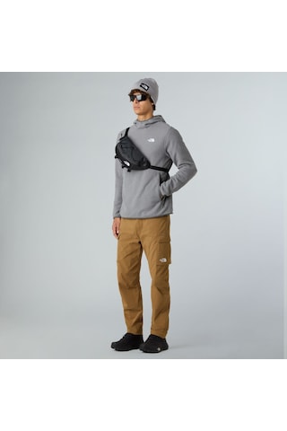 The North Face M Glacıer Fleece Pullover Hoodıe Erkek Sweatshirt Nf0a8d0scqı1 Gri