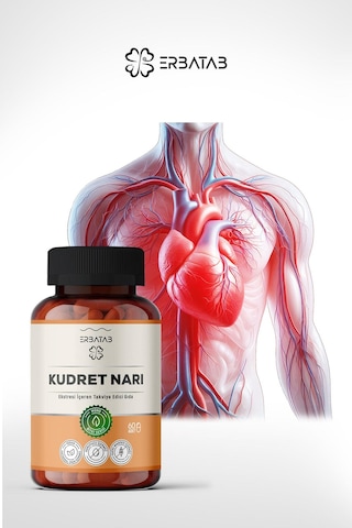 Erbatab Kudret Narı Ekstresi 60 Kapsül