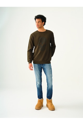 Loft Erkek Sweatshirt Lf2037422 Haki