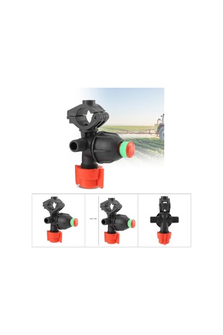 Shineyee Tarım Araçları İçin Fan Şeklinde Sprey Başlığı - İnce Atomizasyonlu Pestisit Spreycisi 6 Parça Boru Klemensi