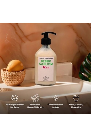 Otama Kırkpınar Doğal Bebek Sabunu, Hassas Ciltler 200 Ml