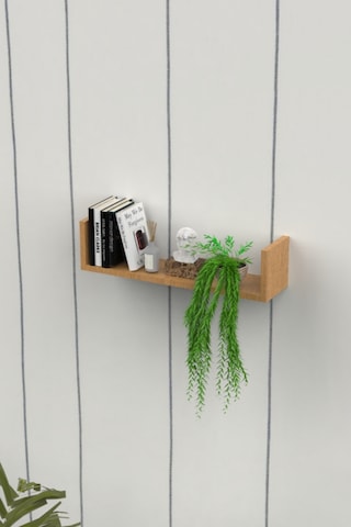 Ahşap Dekoratif Duvar Rafı