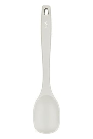 Lurch - Platin Silikon Yemek Kaşığı 28 Cm Açık Gri - Yanmaz, Yapışmaz, Bükülmez, Çizmez, Tat Ve Koku Bırakmaz - 240001