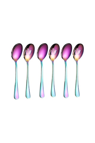 Fastbuy 6 Adet Paslanmaz Çelik Renkli Set, Hafif Ve Taşınabilir, Kullanışlı 1 Takım