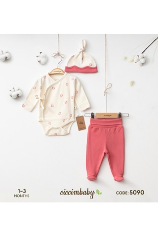 My Strawberry Girl Kruvaze 3 Lü Set Fuşya