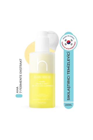 Hamel Jojoba Seed Oil Double Shot Foam Cleanser Yüz Temizleyici 200 ML