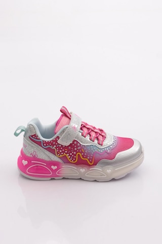 Marco Kids 03-26y312 Çocuk Filet Işıklı Spor Ayakkabı Fuşya
