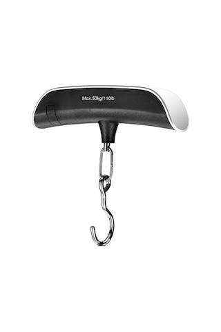 Tcherchitaşınabilir Ölçekli Dijital Lcd Ekran 110lb/50kg Elektronik Bagaj Asılı Bavul Seyahat Ağırlığı Bagaj Çantası Ağırlık Dengesi Aracı