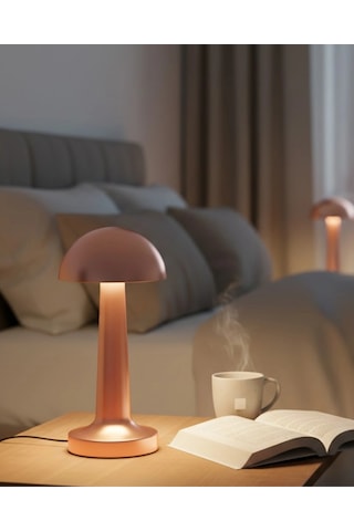 Şarjlı Masa Lambası 3 Seviyeli Dokunmatik Led Usb Şarj Özellikli Çok Renkli