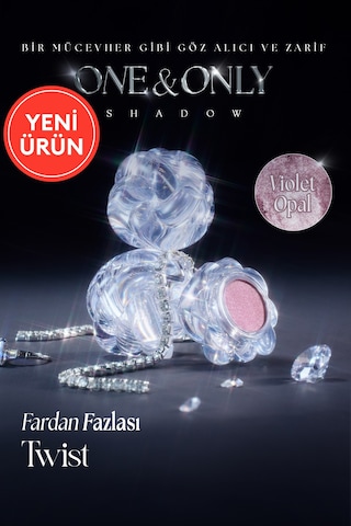 Yansımalı Krem Dokulu Çok Amaçlı Tekli Far Muzıgae Mansıon One&only Shadow Twist Violet Opal 53745477