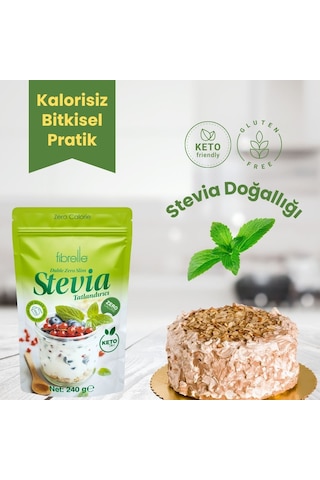 Fibrelle Double Zero Slim Sweetener 240 g 2 Paket