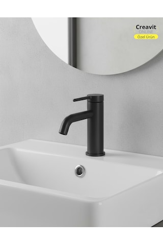 Vasa BT.VS1500S Lavabo Armatürü Mat Siyah