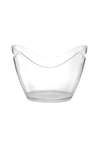 Novahub 8l Temizle Plastik Buz Kovası Şampanya Şişeleri Ev Diğer Diğer