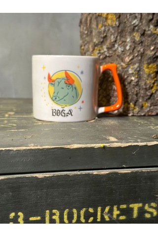 Boğa Burcu Tasarım Kupa