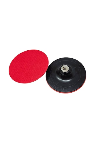 Klc Deliksiz Cırt Zımpara Tabanı 150 Mm Cırtlı Avuç Taşlama Makinası Disk Tabanı Pedi Altlığı