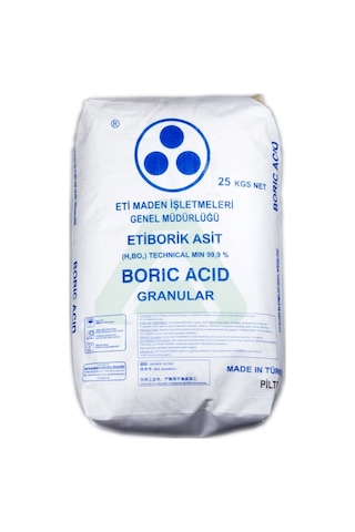 BORİK ASİT- 25 Kg
