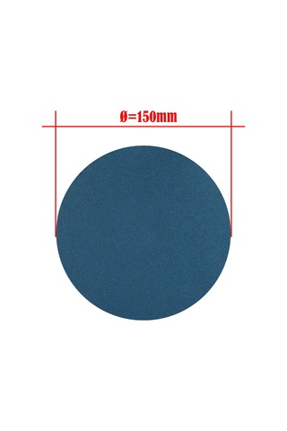 Grin Su Geçirmez Cırtlı Disk Film Zımpara 150 MM 1200 Kum 5'li