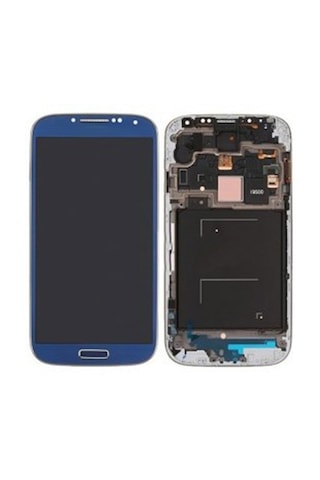 Teknonet Samsung Galaxy I9505 S4 Lte Uyumlu Lcd+dokunmatik+çıtalı - Lacivert