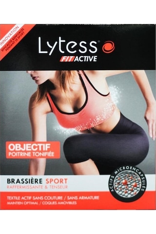 Lytess Fit Active Brassiere Sport Şekillendirici Spor Sütyeni Turuncu Xl Orange/corail