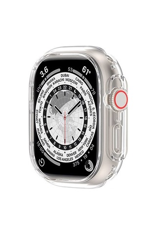 Coverzone Watch Ultra İle Uyumlu 49mm İle Uyumlu Pc Çerçeve Tam Koruyucu Kılıf, Watch Ul Sku: Smg8690010090379