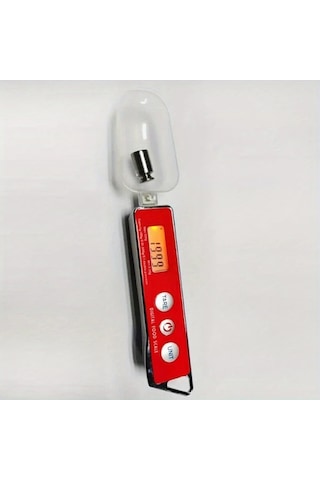 Xuweiwei Hassas Dijital Mutfak Kırmızı Kaşık Ölçüsü Pilsiz 500g Kapasite 001 01g Dereceli Aaa Kuru Pil Gereklidir Gıda Güvenliği Kırmızı