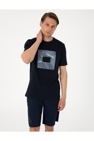Pierre Cardin Erkek Lacivert Tişört 50302622-vr033 Lacivert