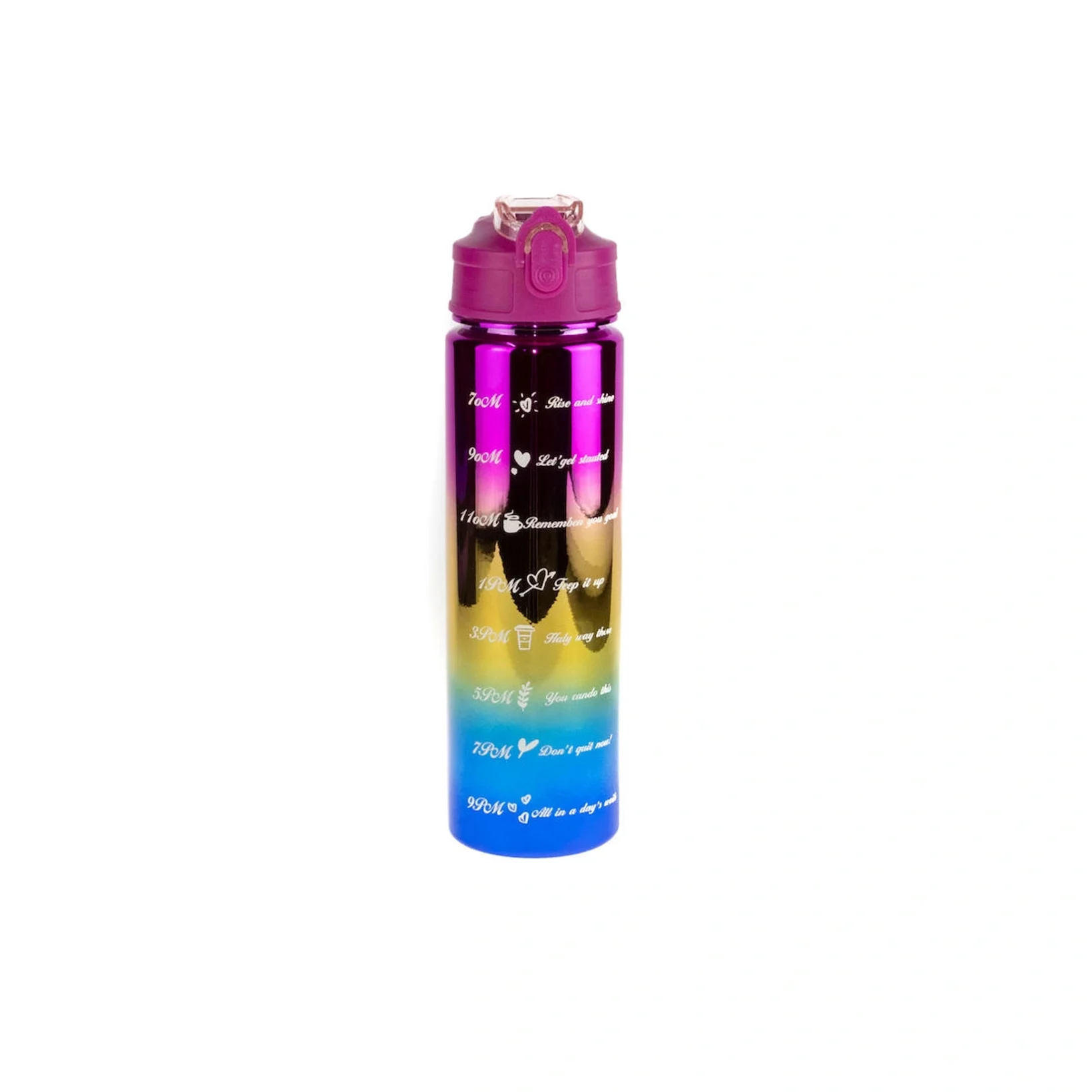 3lü Set Su Matarası Su Şişesi Suluk 2lt+900ml+500ml Tritan Spor Salonu Su Şişesi Suluk Cok Renkli