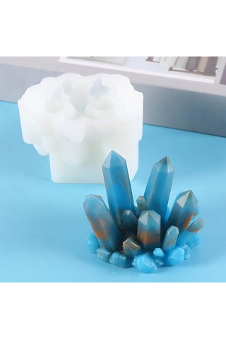 Suntek Silikon Küme Kalıp Kristal Reçine Kalıp El Sanatları