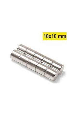 Neodyum Mıknatıs 10x10 Mm 10 Adet
