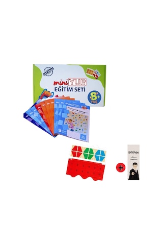 Önel Yayıncılık MiniYUP 8+ Yaş Dikkat ve Matematik Güçlendirme Seti + Kişiye Özel İsimli Harry Potter Kitap Ayracı