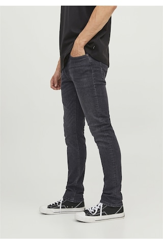 Jack & Jones Erkek Glenn 270 Slim Fit Jean 12243595 Black Denim Siyah