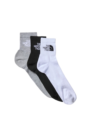 The North Face Multı Sport Cush Quarter Sock 3p Çorap Nf0a882g3ow1 001