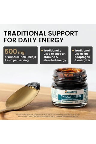 Himalaya Shilajit Resin 60% Fulvic Acid 20 Gr