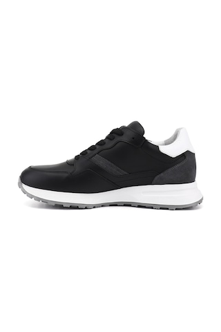 Gönderi(R) Gönderi R Erkek Siyah Bağcıklı Hakiki Deri Comfort Sneaker Ddma80338310