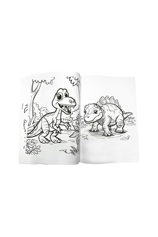 Dinozorlar Boyama Kitabı