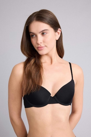 Defacto Micro Kaplı Pedli Balenli Tişört Bra T8471az26spbk81 Siyah-bk81