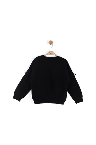 Xo Kids Kız Çocuk Sweatşirt 4-8 Yaş 39508 Siyah