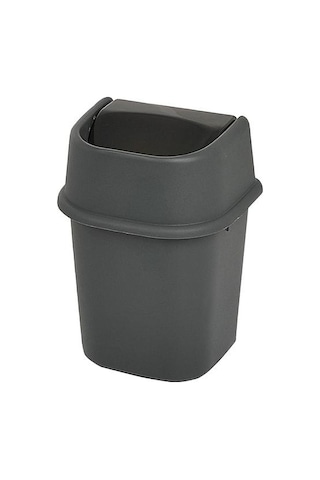 Motek Çöp Yut Antrasit Çöp Kovası - 22 Lt Antrasit