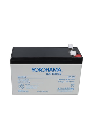 Powermaster Yokohama Yh-129.0 12 Volt - 9 Amper Akü 150x65x90 Mm