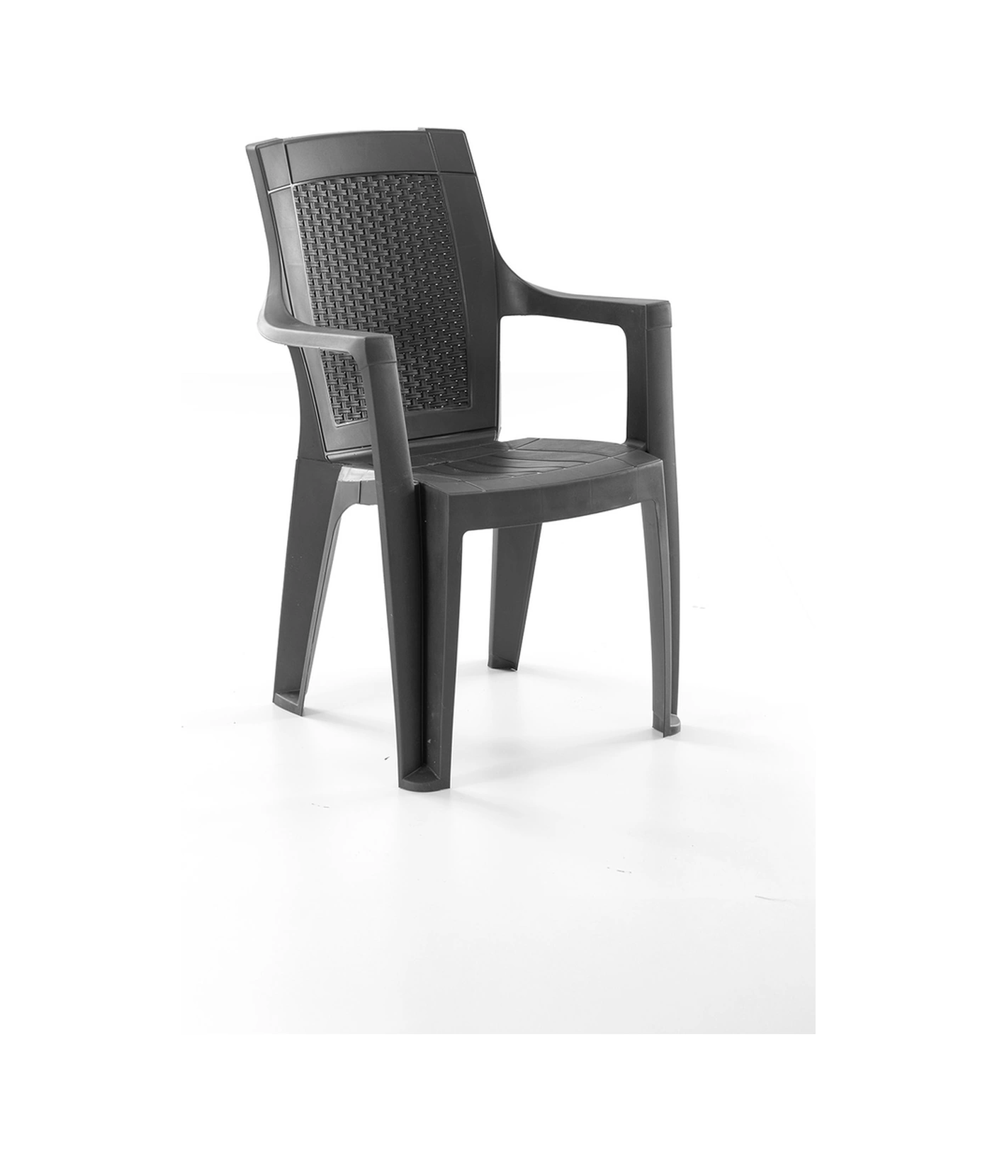 Efes 4'lü Rattan Sandalye Siyah 15099623 Siyah