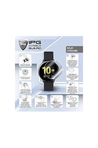 Google Pixel Watch 5 - 45 Mm İle Uyumlu Ipg Hydrogel İnce Tpu Ekran Koruyucu 2 Adet