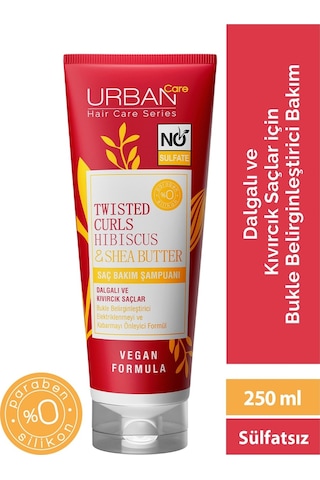 Urban Care Twisted Curl Hibiscus & Shea Butter Saç Bakım Şampuanı 200 ML