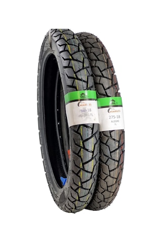 Maruti Tyres Cg Dubleks Lastik Seti Ön Arka 300-18 Tl Ve 275-18 Tl Allegreset1