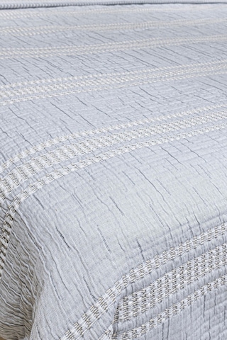 Koza Home Assos Gri Taş Yıkama Çift Kişilik Yatak Örtüsü 230x250 5037 Gri