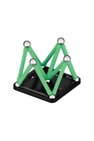 Geomag Manyetik Çubuklar Glow Karanlıkta Parlayan Seri Zeka Oyunu 25 Parça