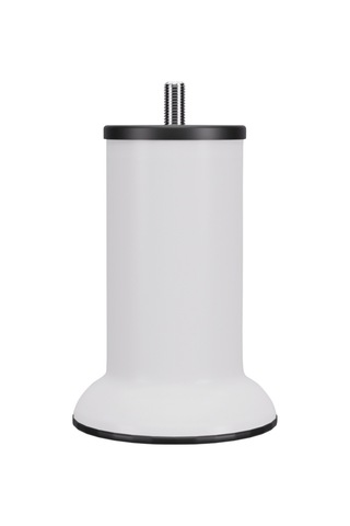 Baza Ayağı 10 Cm M8 Vidalı 6 Lı Set Metal Beyaz Yatak Mobilya Ayağı İnce Vida Beyaz M8 10 Cm