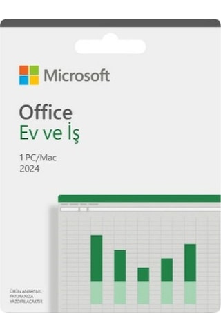 Microsoft Office 2024 Ev-iş Türkçe Kutu Ep2-06692 Microsoft Office 2024 Ev-iş Türkçe Kutu Ep2-06692