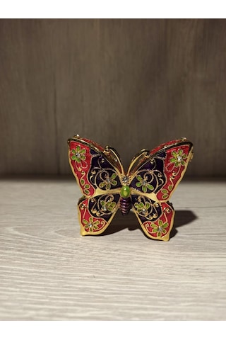 Swarovski Taşlı Kelebek Mücevherlik / Dekoratif Biblo